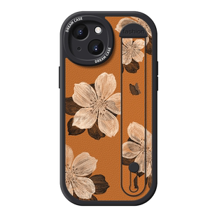 抽象画适用苹果14promax手机壳14男iphone13女款12/14pro保护套11腕带13pro全包防摔硅胶xr/xs创意8plus新款7