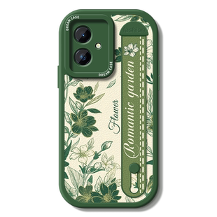 花纹腕带适用荣耀300pro手机壳女款honor200保护套新款90gt硅胶支架100/80/70pro+全包50se防摔60高级30软壳