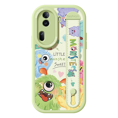 适用opporeno11手机壳腕带硅胶套