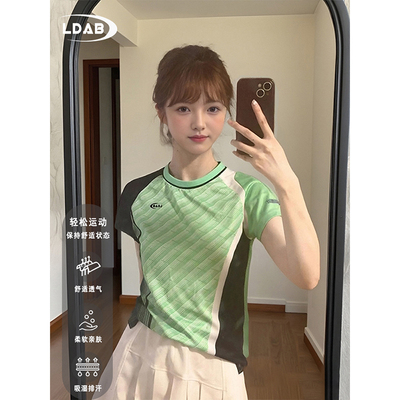 超好看羽毛球服套装女新款球服