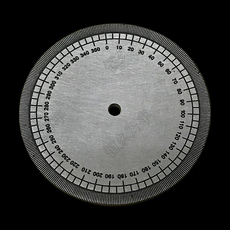 不锈钢刻度盘机床配件机器零件测量圈50x3x2机械量具直销恒鼎标尺