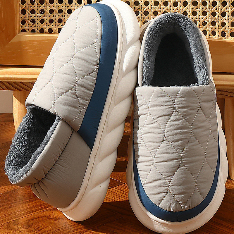 包跟大码棉拖鞋防水防滑