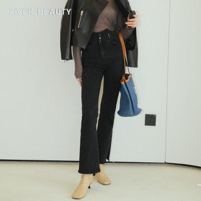 春季修身显瘦RIVERBEAUTY开叉