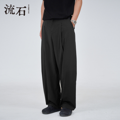 商场同款流石男装凉感透气休闲裤