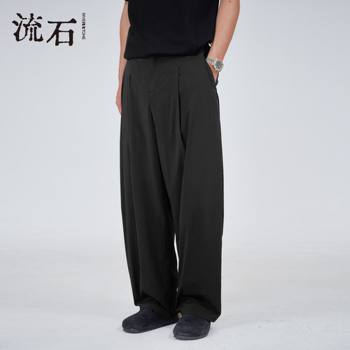商场同款流石男装凉感透气休闲裤
