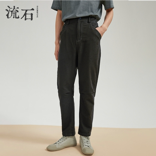 男士 2025年新款 秋冬季 流石男装 长裤 百搭灯芯绒休闲裤 极简工装 冬装
