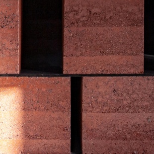 环保手工定制环保自然质感夯土砖背景墙吧台门头隔断装饰民宿酒店