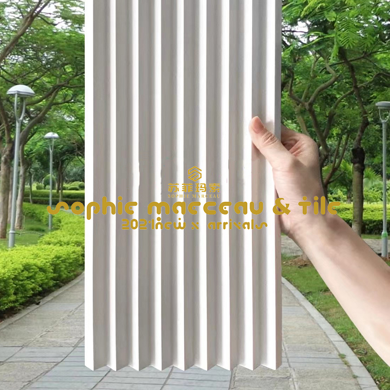 3D立体水泥砖山峰软包凹凸造型异型手工砖奶茶咖啡厅客餐厅墙