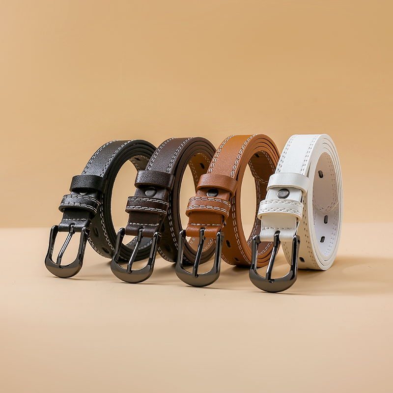 女士新款皮带经典时尚针扣腰带