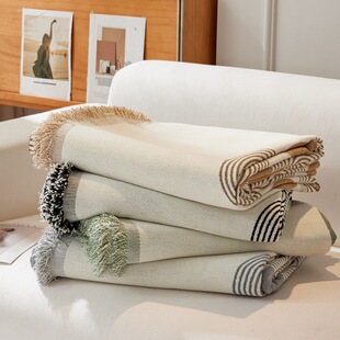 雪尼尔沙发巾全盖布套万能四季通用毛绒沙发垫罩防滑盖毯防猫抓