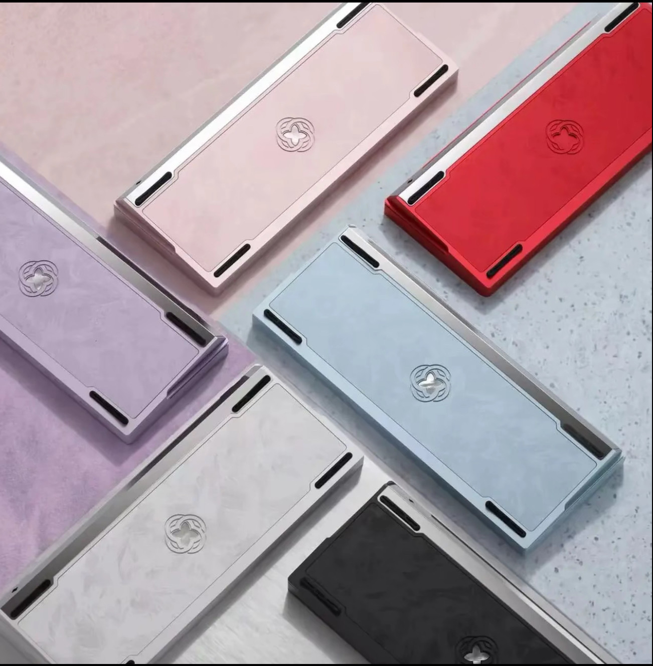 【UR正品】M1X羽毛纹铝壳客制化磁轴键盘专用wooting/e