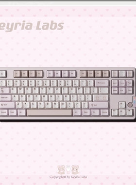 【现货】Keyria Labs/小熊茶话会PBT客制化键帽五面热升华 顺丰