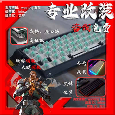 键盘改装DIY外设电竞wooting