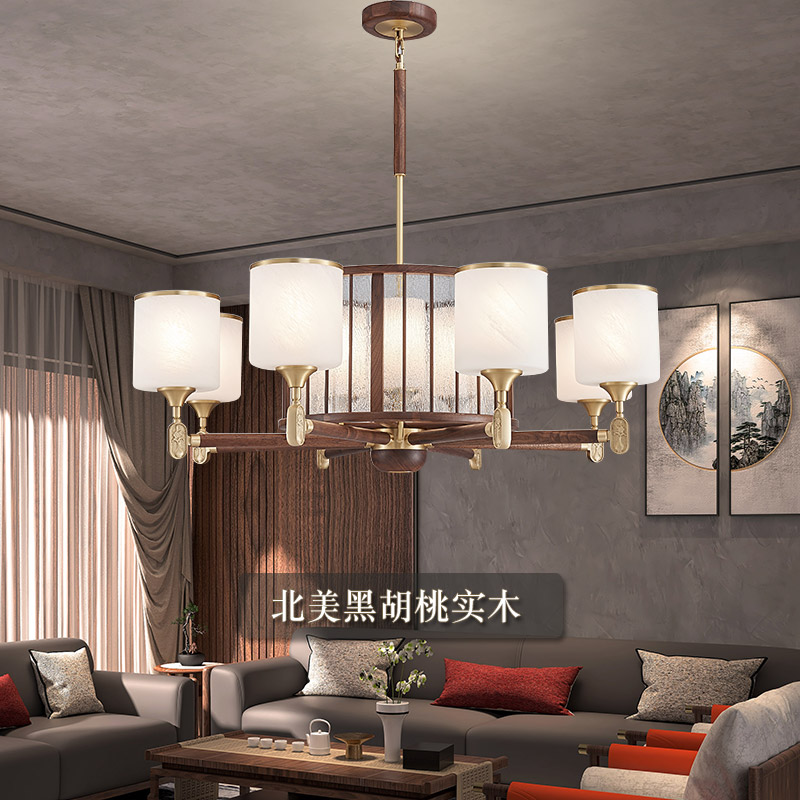 客厅卧室吊灯现代新中式