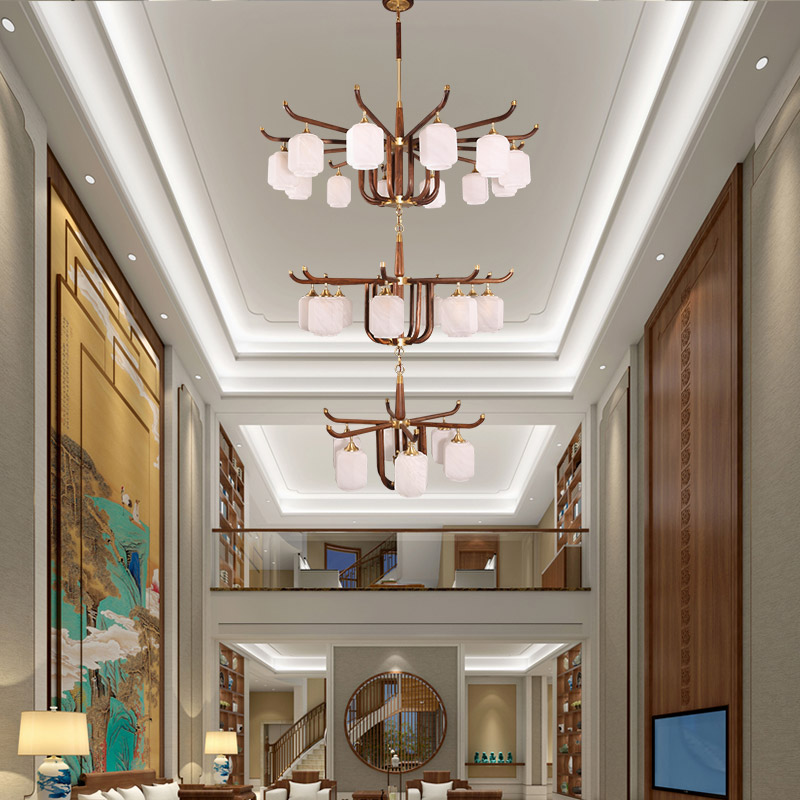 新中式黑胡桃实木别墅