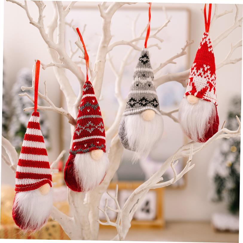 Christmas decoration treependant faceless doll dwarf old ma