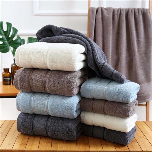 3pcs towels Soft Bath towel cotton face towel 长绒棉浴巾毛巾