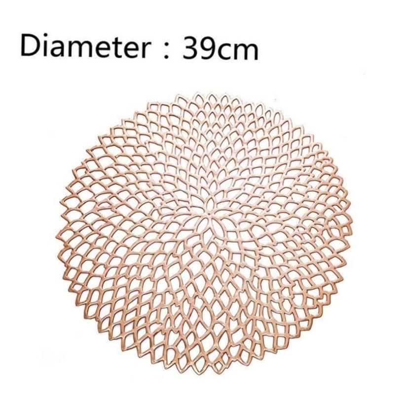 Round Coaster Insulation Table Mats Pads Plastic Table Place