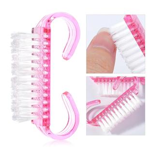 10PcsHandle Grip Nail Brush Fingernail Scrub Cleaning Brushe