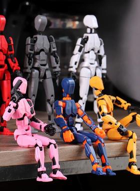 Multi-Jointed Movale Shapeshift Root Action Figure 3D