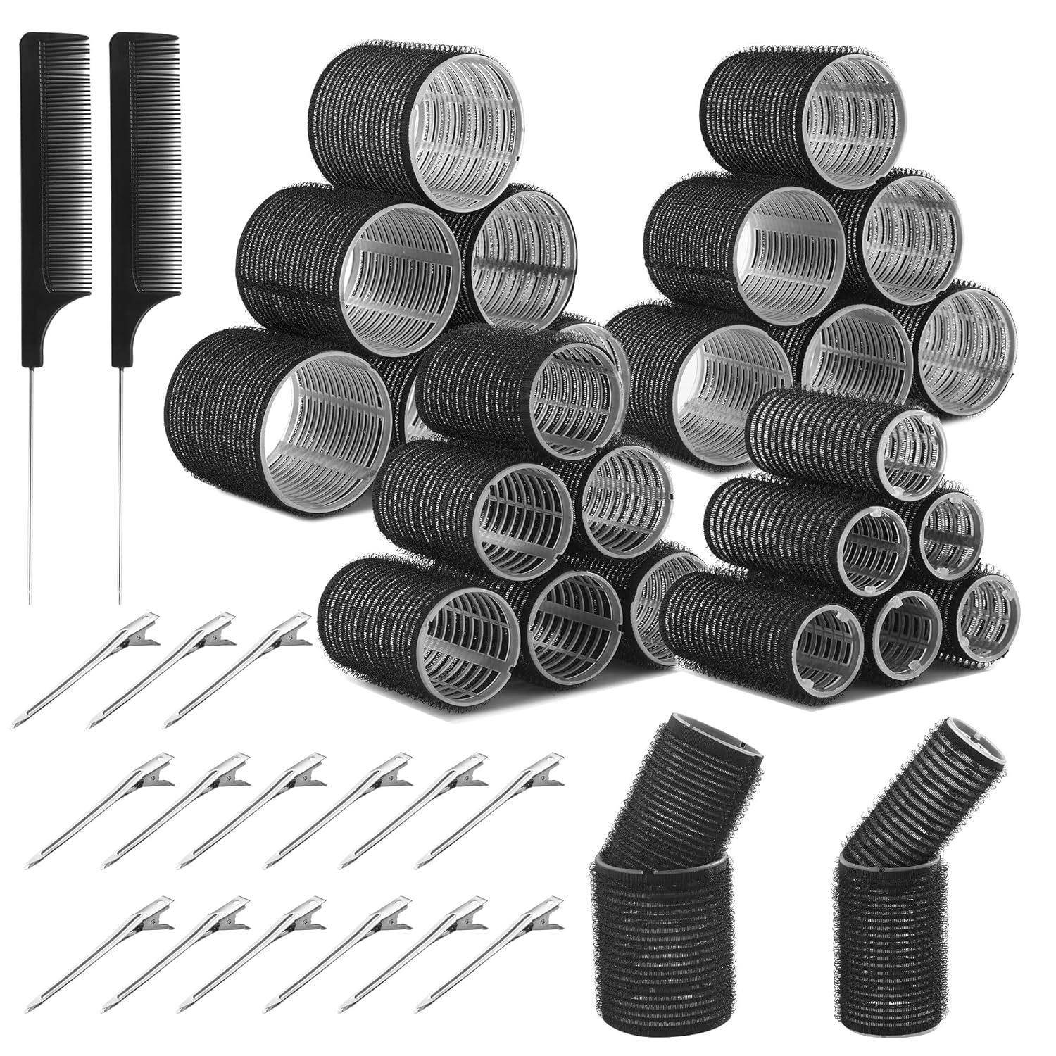 Hair Rollers set Self Grip Hair Curlers Hair Roller Heat