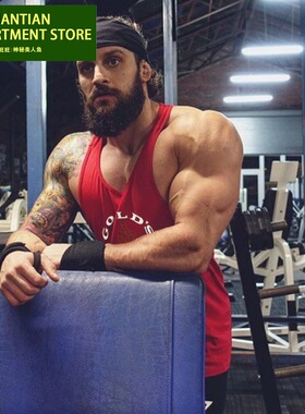 Golds Gym Tank Top Men Bodybuilding Clothing Mens Shirt Vest