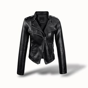 jackets and blazers hot winter leather autumn coat2017 women