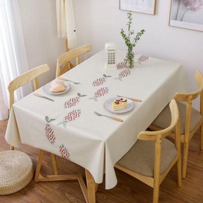 Table Cover Thick Waterproof Tablecloths Dining Home Decor
