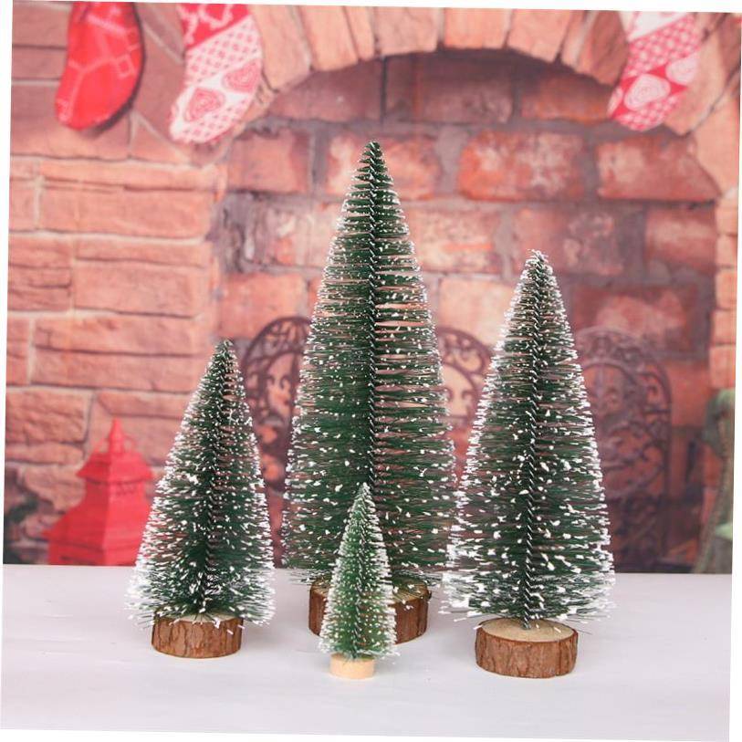圣诞Christmas Stained with white cedar Little Christmas Tree