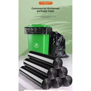 Big trash bag thick Large black plastic bag garbage bags