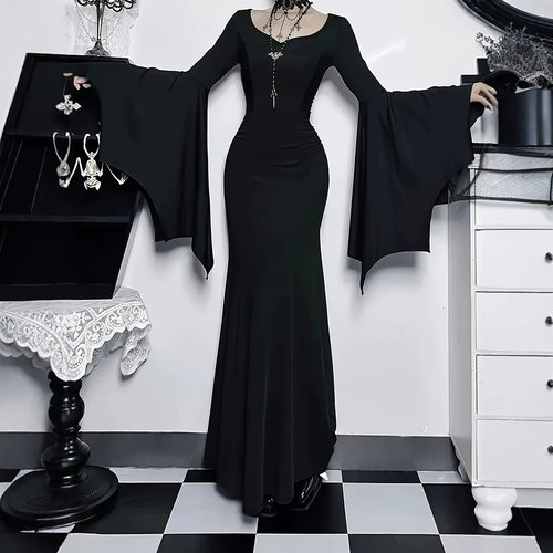 European And American Gothic Style Hot Girl Temperament Slim