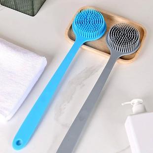 Silicone Back Scrubber,Long Handle Body Scrubber,Light&Easy-