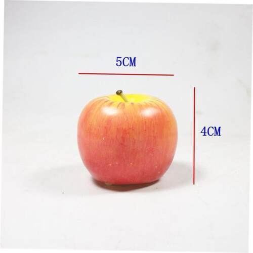 1PCS Christmas Red for Apple Shape Fruit