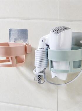wall cabinet hair dryer holder blower hanger metal hooks