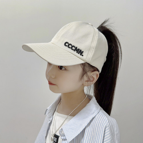 鸭舌帽女宝宝太阳帽亲子