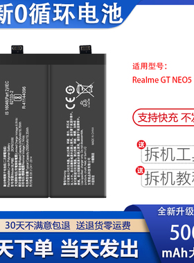 适用于Realme真我GT NEO5电池真我 neo5se BLP985 BLP991电池