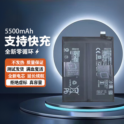 适用于oneplus ACE3pro电池一加ACE3 1+ace3v电板BLPA33 BLPA65