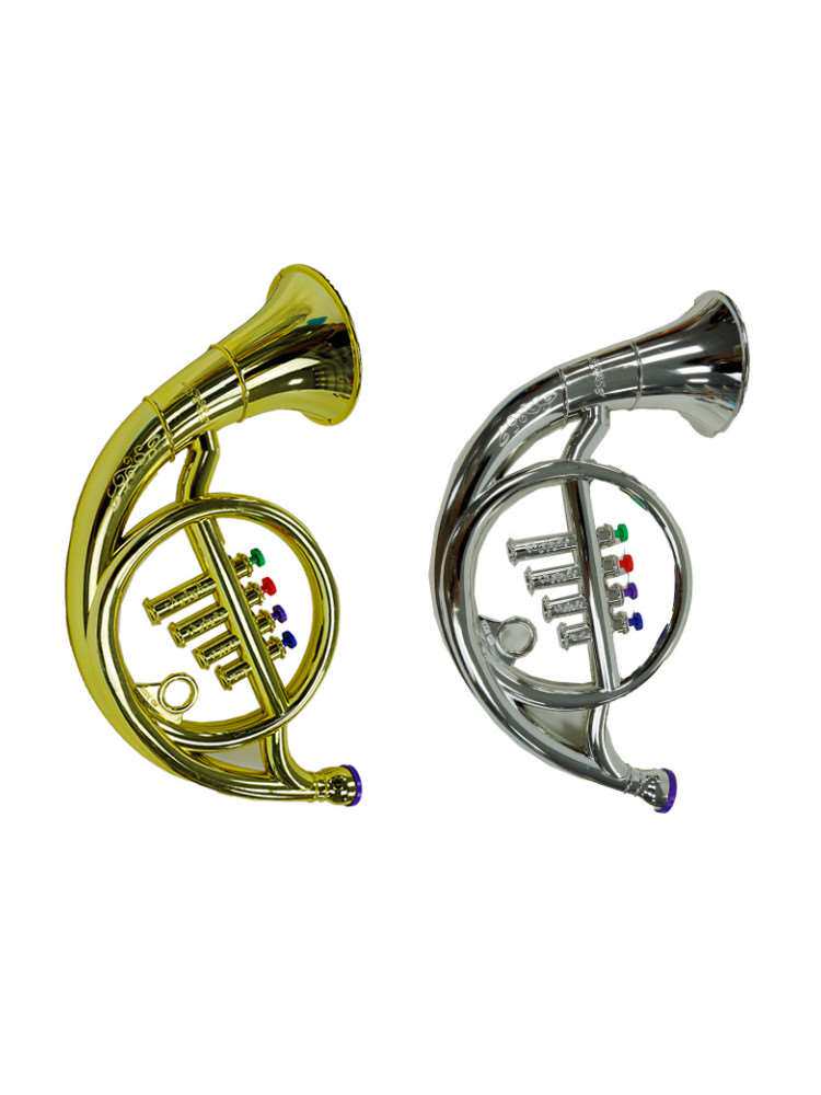 儿童仿真可吹奏四八音萨克斯圆小号乐队音乐器玩具摄影表演道玩具