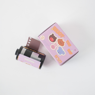 原创特效卷 36张彩色复古菲林胶卷135胶片负片C41现货远期