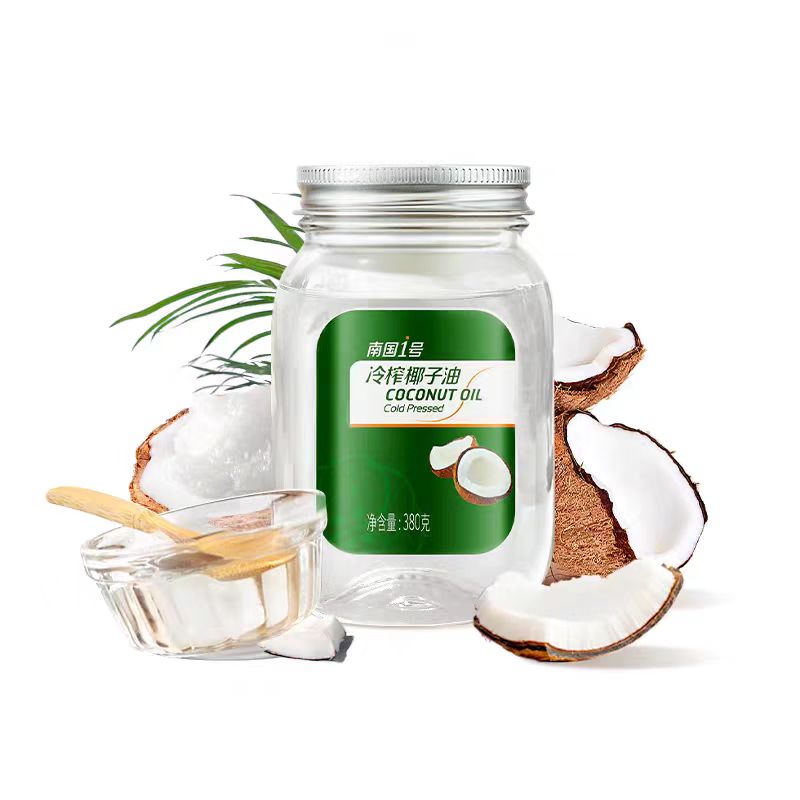 海南特产1号冷榨椰子油天然孕妇