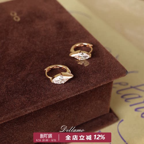 马眼闪钻耳扣女简约百搭