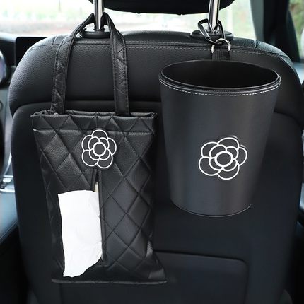 车载抽纸盒汽车内用纸巾袋挂式车上创意可爱卡通装饰用品大全网红