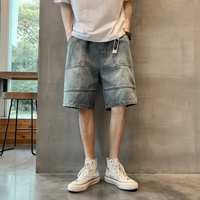 牛仔短裤男夏季薄款2023新款