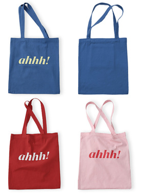 Ahhh 5th colourful logo tote bag 多色logo托特包 中号