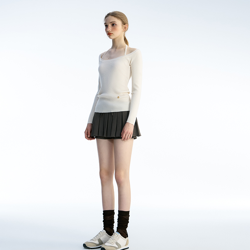 低腰迷你辣妹裙裤短裙百褶裙