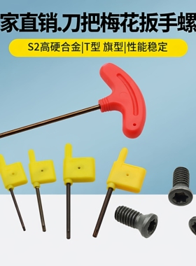 加强版红旗扳手梅花螺丝 刀把板手花型刀杆螺丝T6 T8 T10 T15 T20