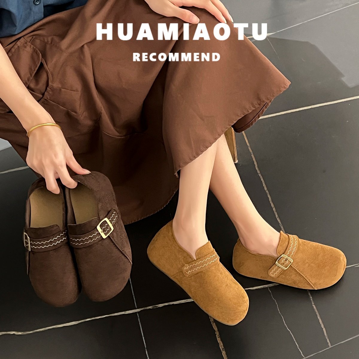 断码特价全包内增高5cm勃肯单鞋女秋冬一脚蹬厚底小个子乐福鞋,女鞋,勃肯鞋/软木鞋,淘宝优惠券,粉丝福利购,淘宝优惠卷