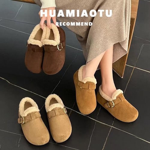 勃肯鞋女2025新款爆款秋冬百搭全