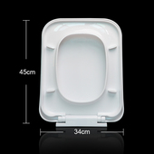 方形马桶盖坐便盖老款 梯形圆形旱厕专用通用加厚