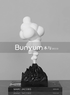 现代极简轻奢抽象创意艺术软装饰品摆件售楼处样板房间酒店摆设